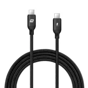 Momax Go Link USB-C to USB-C 100W PD 編織紋充電線 2米 黑色 (DC20D)