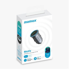 Momax - MoVe 30W 雙輸出車載充電器 UC18