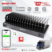 ProMini CS16T 16-port 1000W USB-C App控制充電站