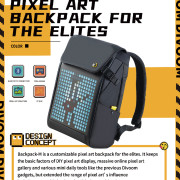 Divoom Pixel Art Backpack M 像素藝術背包